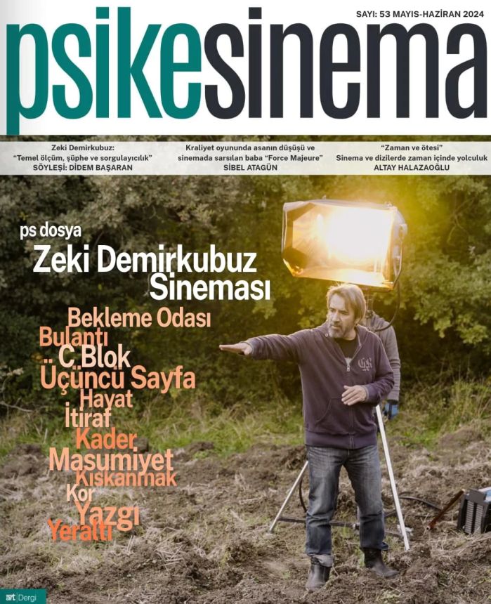 PSIKESINEMA magazine side cover Issue 53  May/June 2024