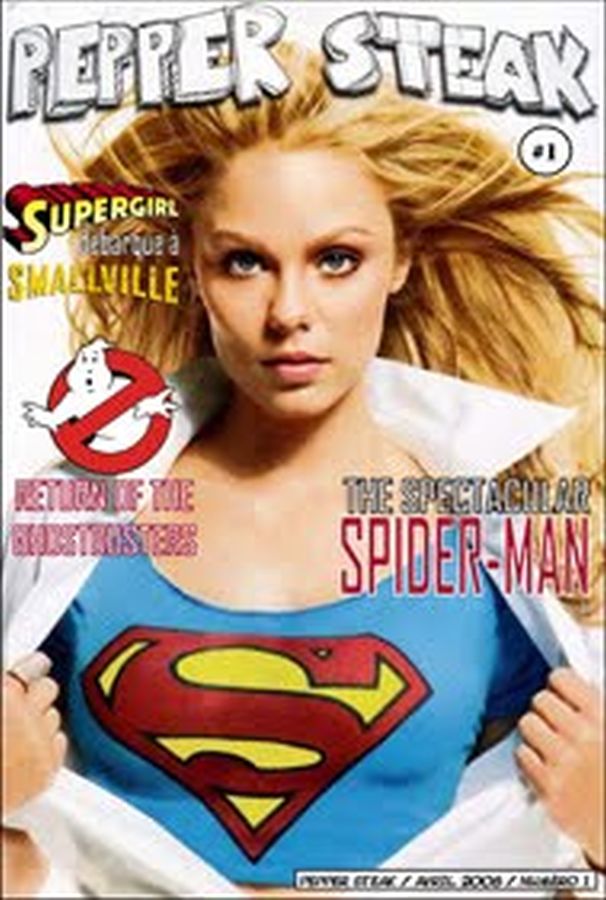 PEPPER STEAK magazine side cover Issue 1  April 2008