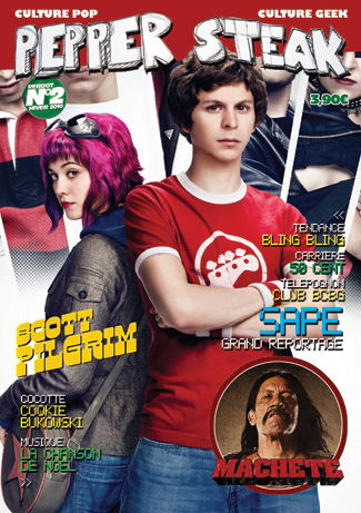 PEPPER STEAK magazine side cover Issue 2  May 2008
