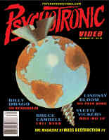 PSYCHOTRONIC VIDEO magazine side cover Issue 39  2003