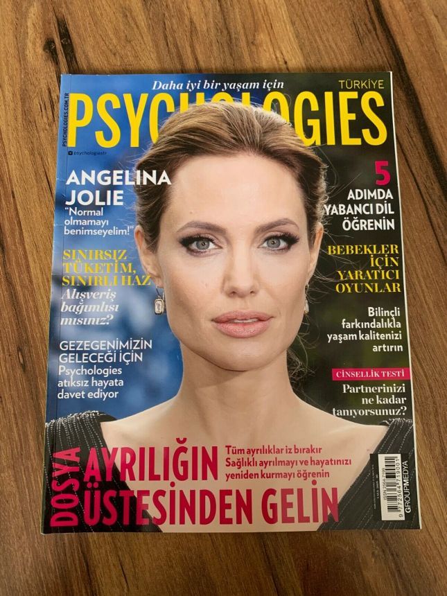 PSYCHOLOGIES TURKEY magazine side cover  October 2019