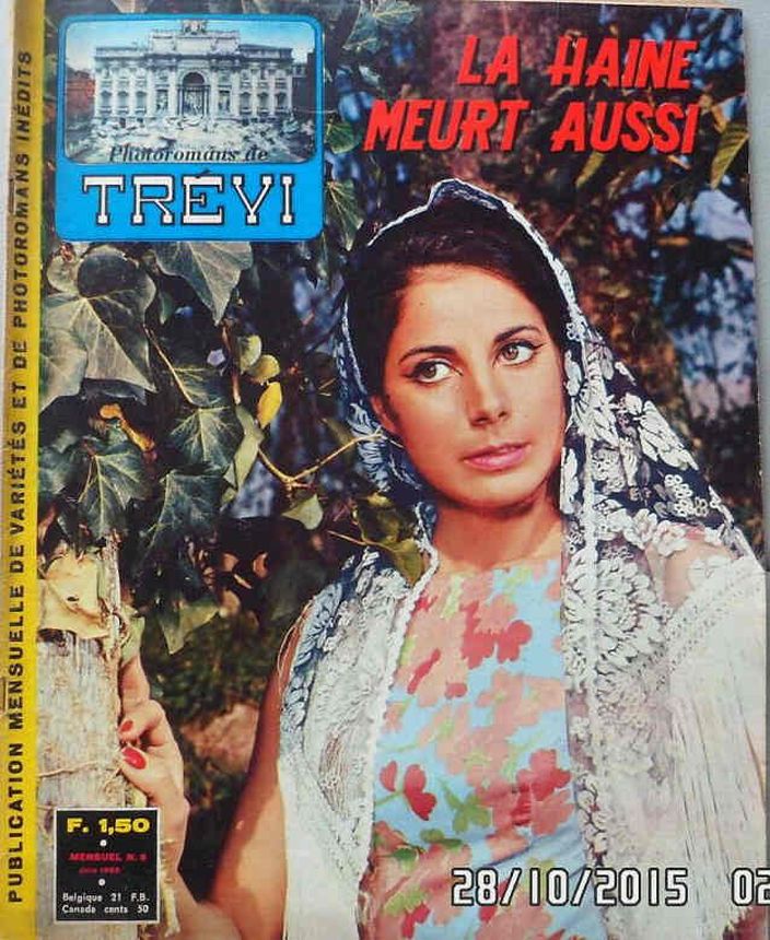 PHOTOROMANS DE TREVI magazine side cover Issue 6  June 1965