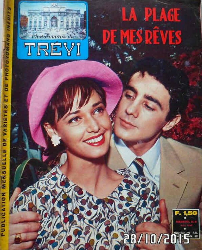 PHOTOROMANS DE TREVI magazine side cover Issue 8  August 1965