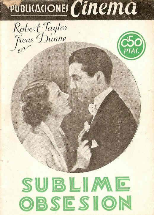 PUBLICACIONES CINEMA magazine side cover Issue 1  