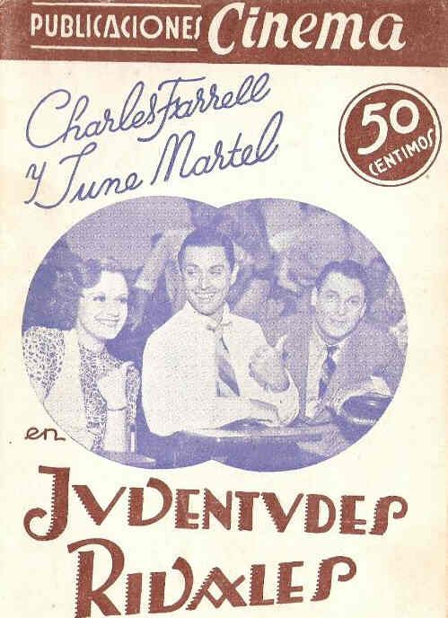 PUBLICACIONES CINEMA magazine side cover Issue 11  