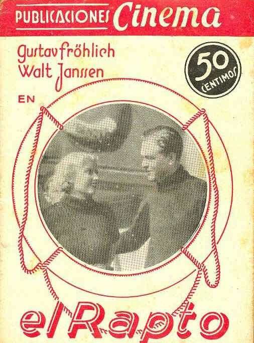 PUBLICACIONES CINEMA magazine side cover Issue 19  