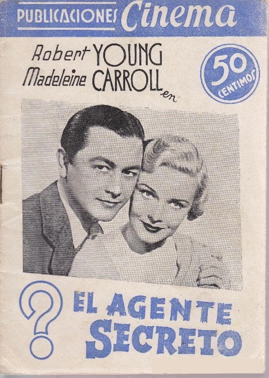 PUBLICACIONES CINEMA magazine side cover Issue 36  