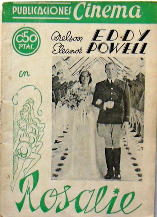 PUBLICACIONES CINEMA magazine side cover Issue 39  