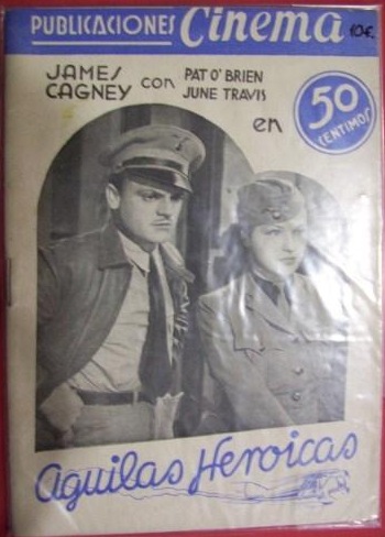 PUBLICACIONES CINEMA magazine side cover Issue 47  