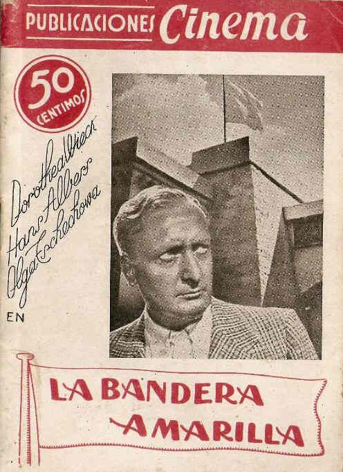 PUBLICACIONES CINEMA magazine side cover Issue 5  