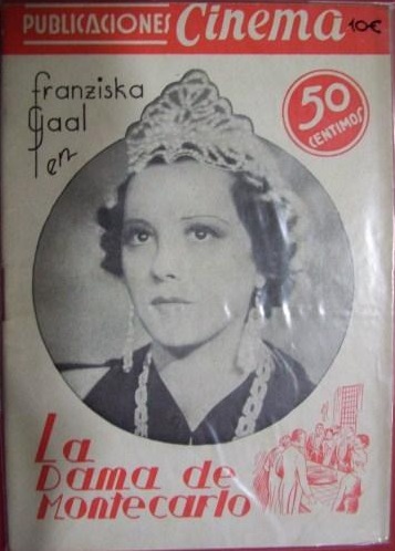 PUBLICACIONES CINEMA magazine side cover Issue 50  