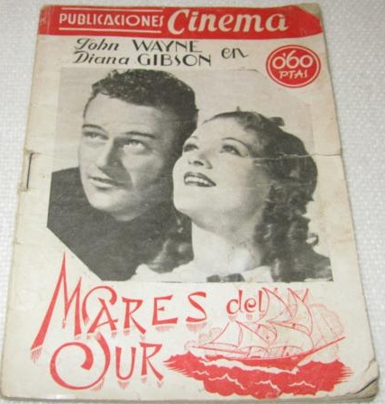 PUBLICACIONES CINEMA magazine side cover Issue 59  