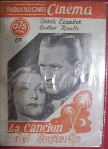 PUBLICACIONES CINEMA magazine side cover Issue 80  