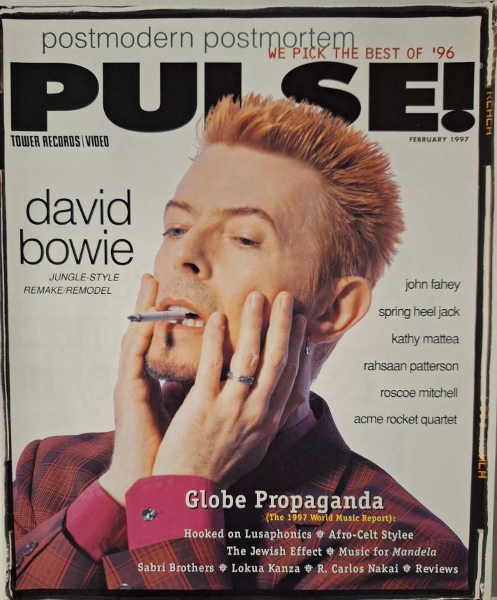PULSE magazine side cover  February 1997