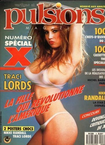 VERTIGES ET PULSIONS magazine side cover Issue 8 September 1988