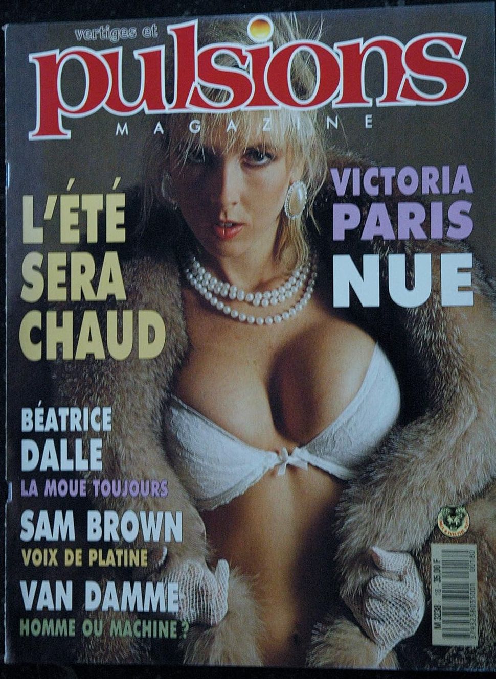 VERTIGES ET PULSIONS magazine side cover Issue 18  