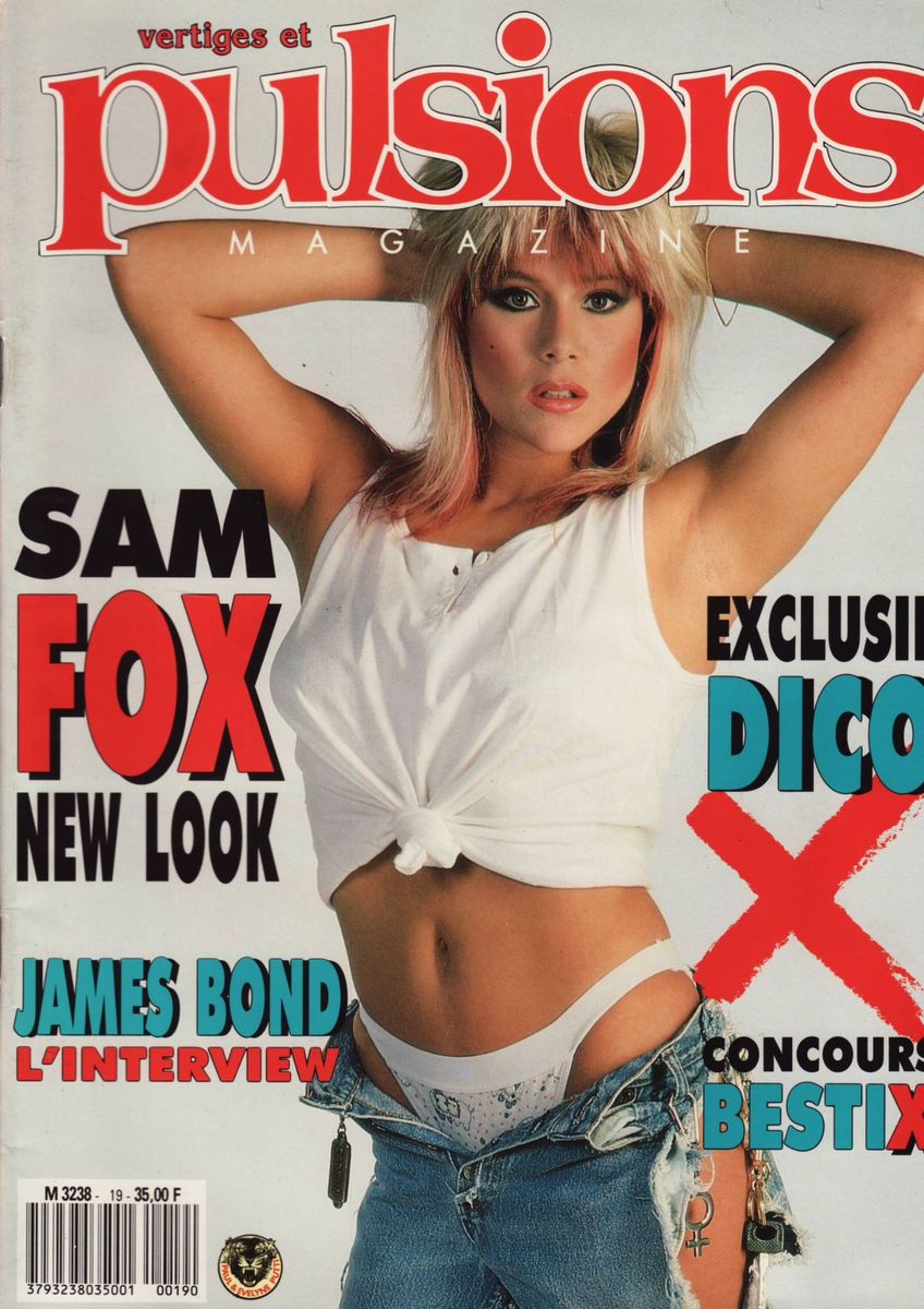 VERTIGES ET PULSIONS magazine side cover Issue 19  1989