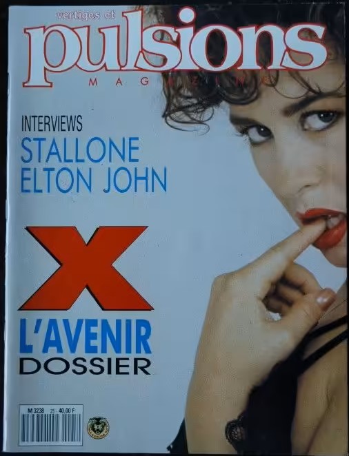 VERTIGES ET PULSIONS magazine side cover Issue 25  