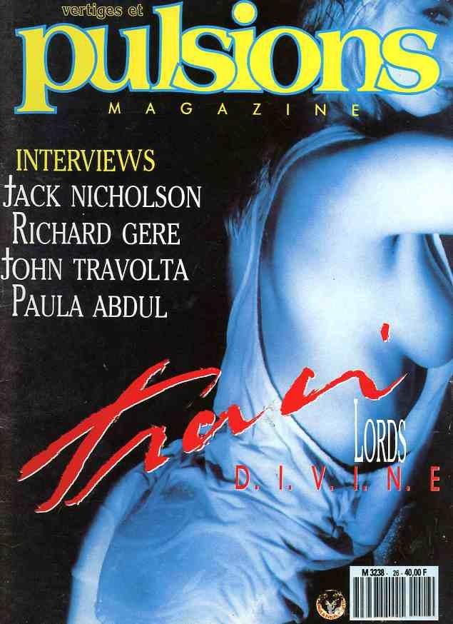 VERTIGES ET PULSIONS magazine side cover Issue 26  