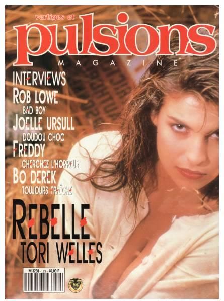 VERTIGES ET PULSIONS magazine side cover Issue 29  1990