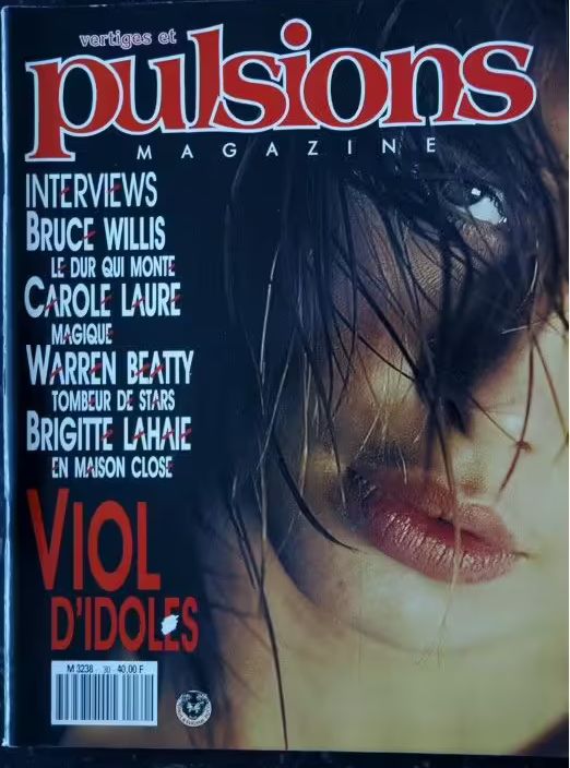 VERTIGES ET PULSIONS magazine side cover Issue 30 July 1990