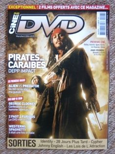 PUR CINE DVD magazine side cover Issue 7  2004