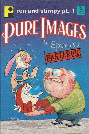 PURE IMAGES magazine side cover Issue 7  Vol 3 # 5 January 1992