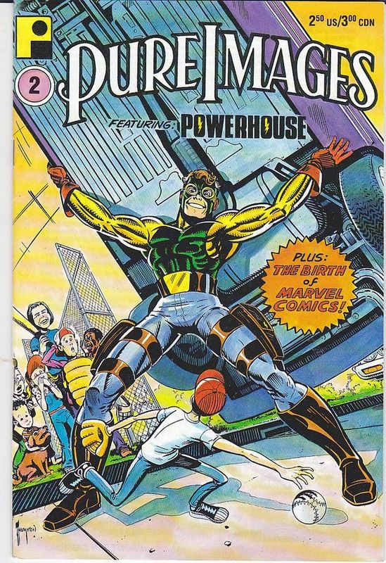 PURE IMAGES magazine side cover Issue 4  Vol 3 # 2 January 1990