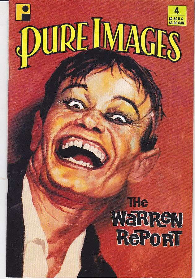PURE IMAGES magazine side cover Issue 6  Vol 3 # 4  1991
