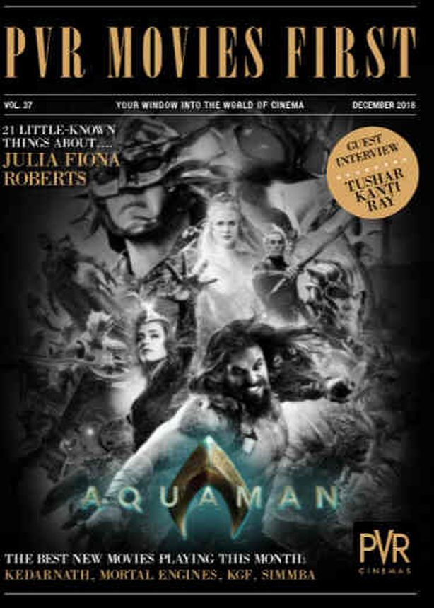 PVR MOVIES FIRST magazine side cover  December 2018