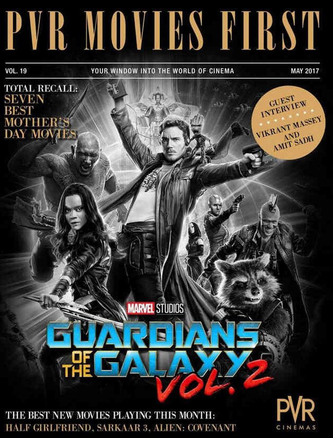 PVR MOVIES FIRST magazine side cover May 2017