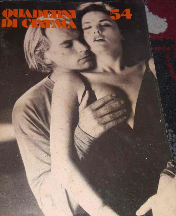 QUADERNI DI CINEMA magazine side cover Issue 54   1997
