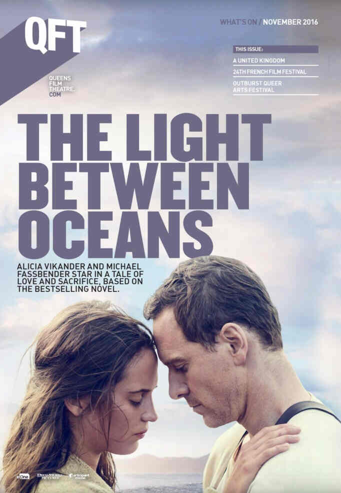 QUEENS FILM THEATRE magazine side cover  November 2016