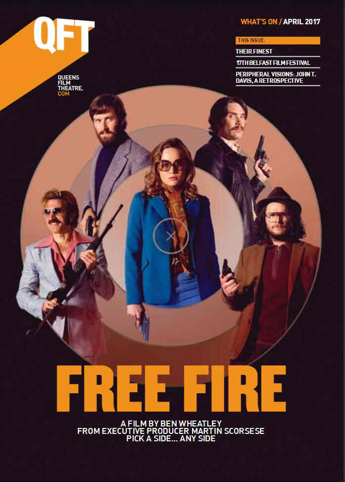 QUEENS FILM THEATRE magazine side cover  April 2017