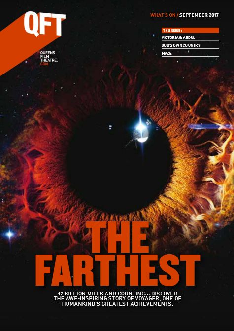 QUEENS FILM THEATRE magazine side cover  September 2017
