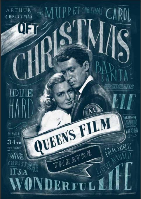 QUEENS FILM THEATRE magazine side cover Christmas 2017