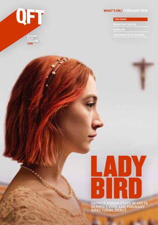 QUEENS FILM THEATRE magazine side cover  February 2018