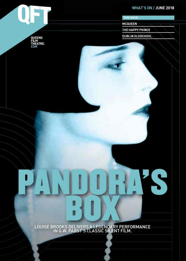 QUEENS FILM THEATRE magazine side cover  June 2018