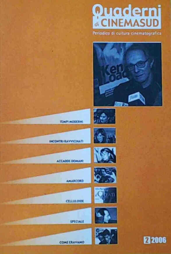 QUADERNI DI CINEMASUD magazine side cover Issue 2  2006