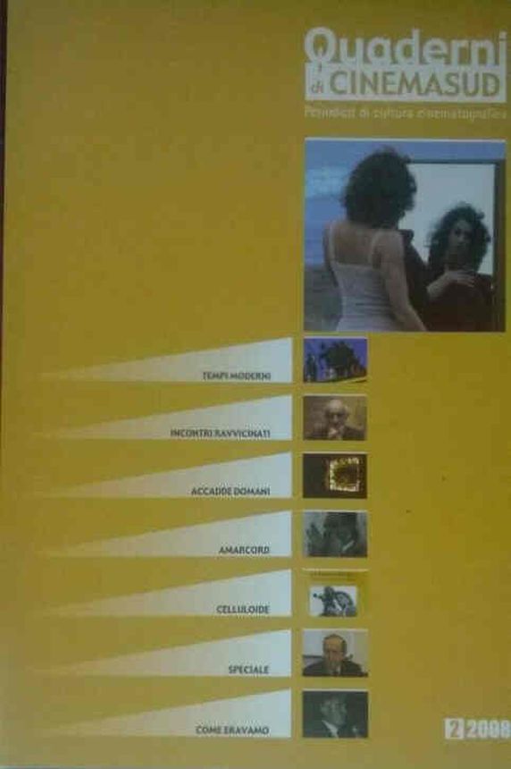 QUADERNI DI CINEMASUD magazine side cover Issue 2  2008
