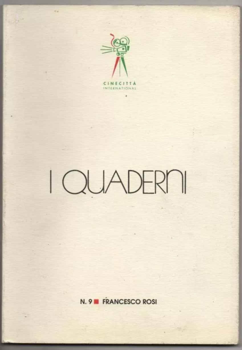 QUADERNI | I magazine side cover Issue 9   1993