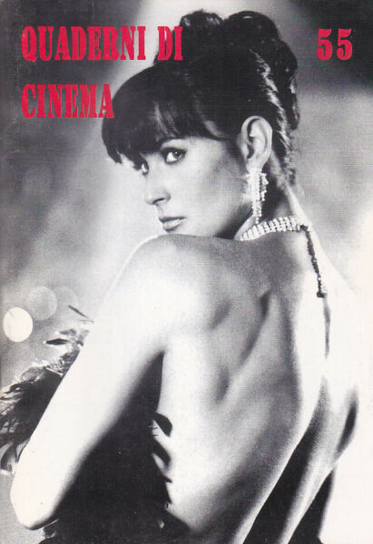 QUADERNI DI CINEMA magazine side cover Issue 55  July/September 1997