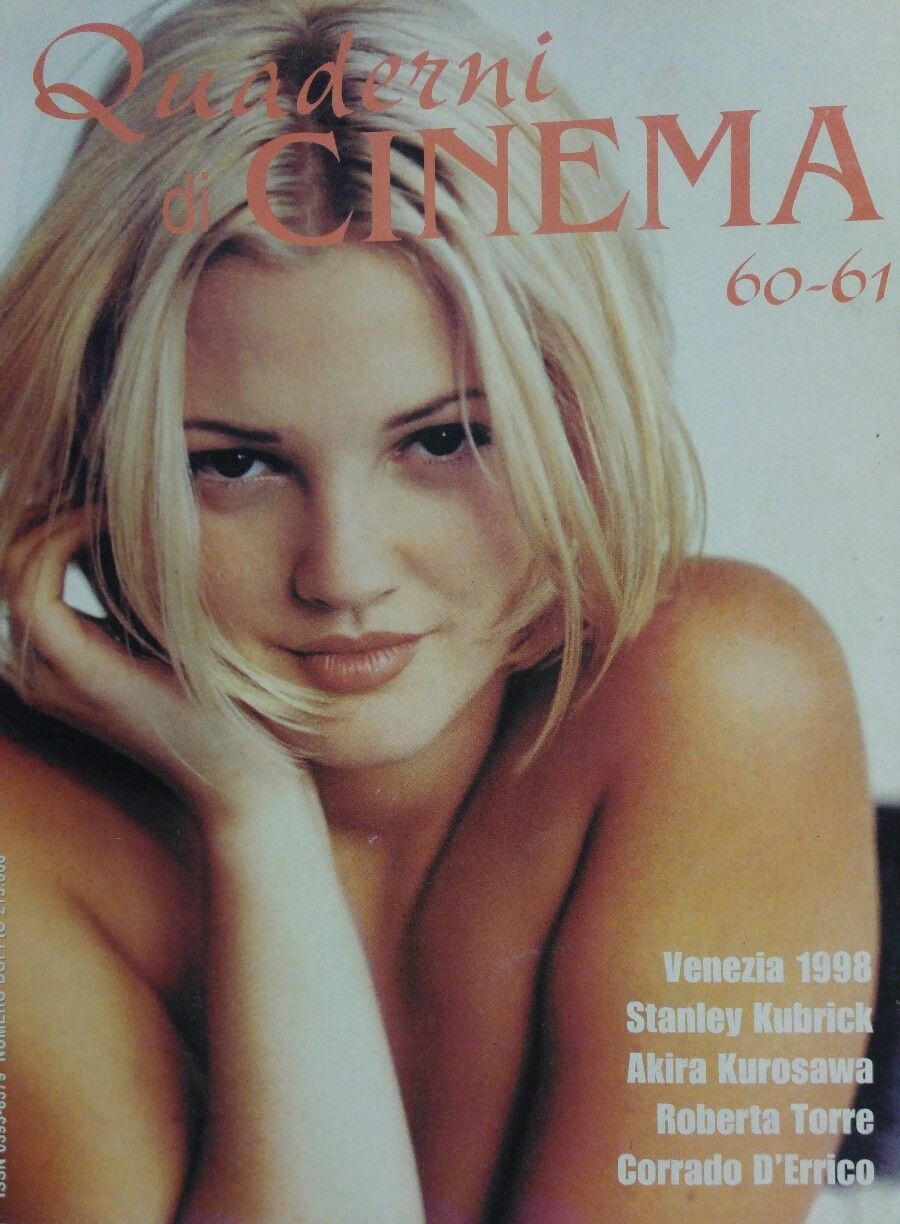 QUADERNI DI CINEMA magazine side cover Issue 60-61  October 1998/ March 1999 