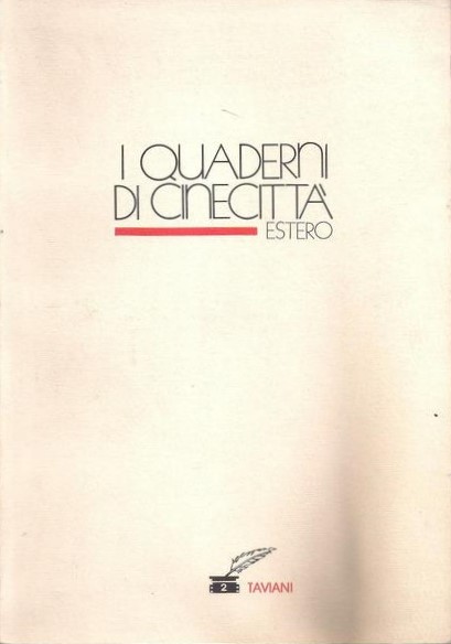 QUADERNI | I magazine side cover Issue 2   1990
