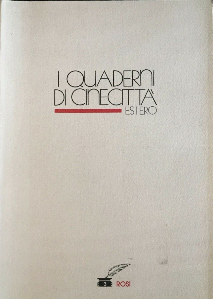 QUADERNI | I magazine side cover Issue 3   1990