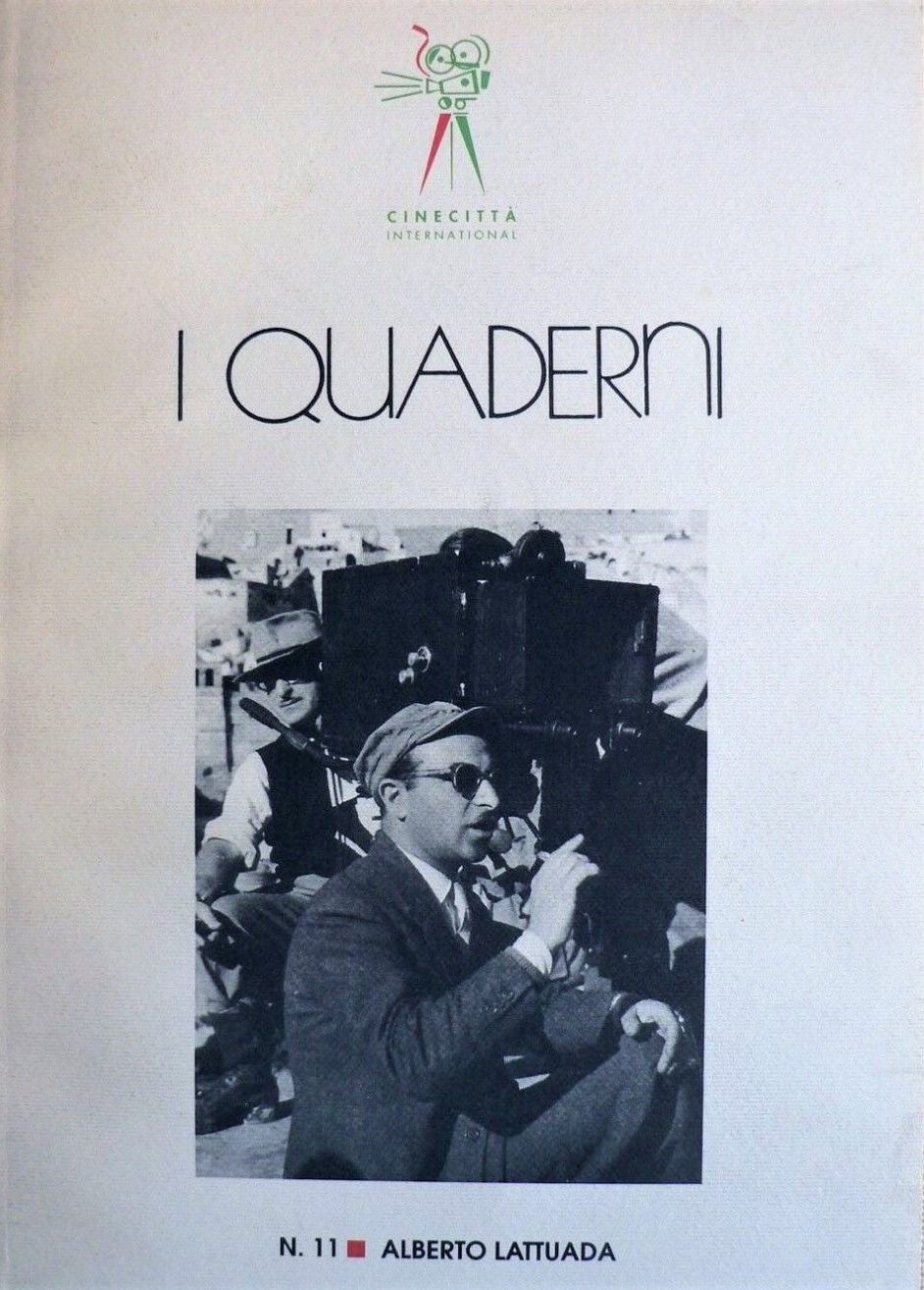 QUADERNI | I magazine side cover Issue 11   1993