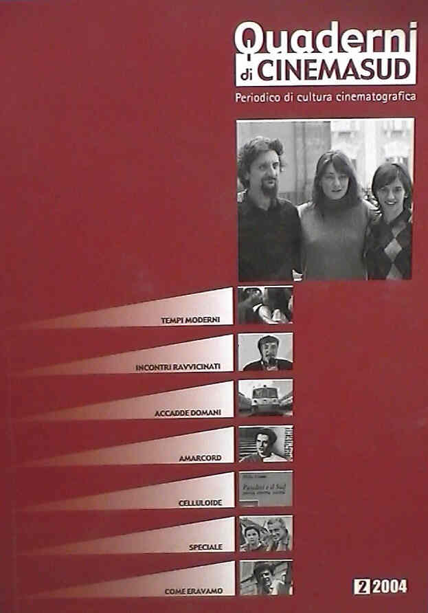 QUADERNI DI CINEMASUD magazine side cover Issue 2 December 2004