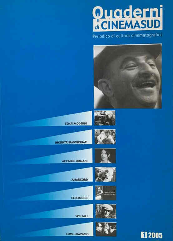 QUADERNI DI CINEMASUD magazine side cover Issue 1   2005