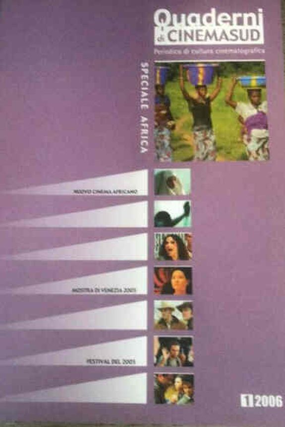 QUADERNI DI CINEMASUD magazine side cover Issue 1   2006