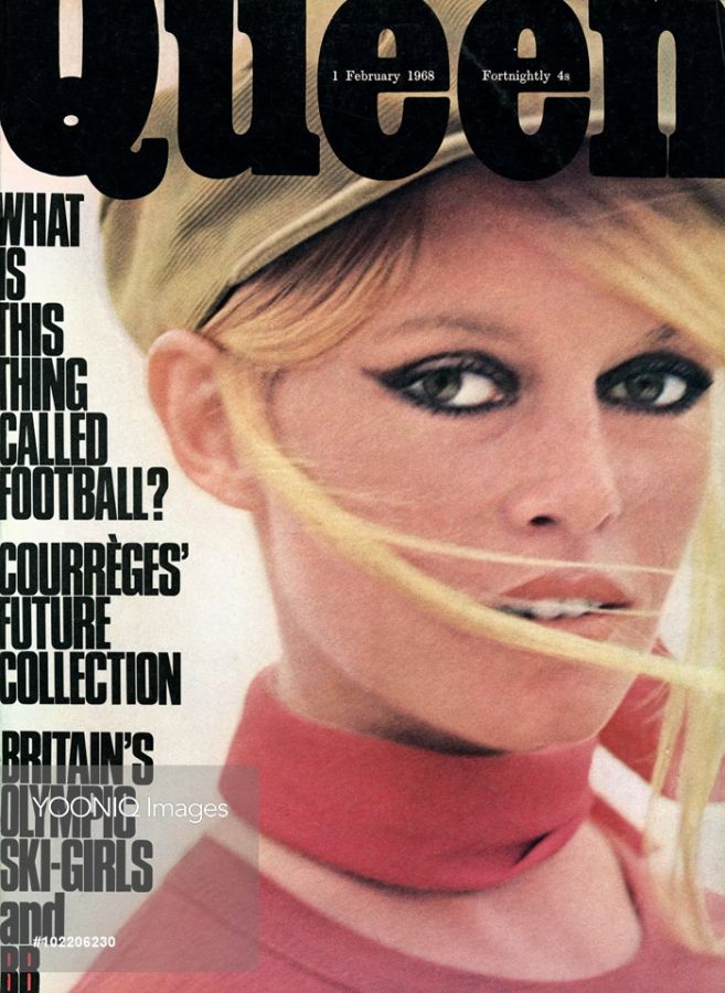QUEEN magazine side cover 1 February 1968